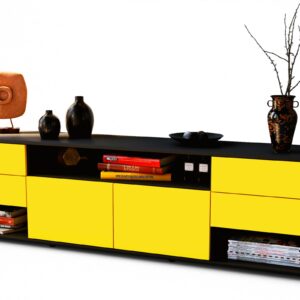 Lowboard Barbara, Gelb (180x49x35cm)