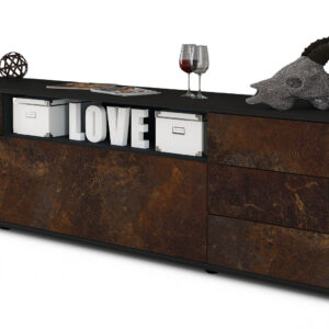 Lowboard Beatrice, Rost (180x49x35cm)