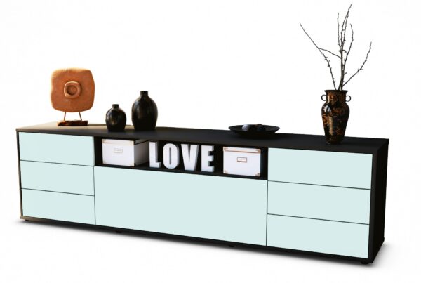 Lowboard Beatrice, Mint (180x49x35cm)