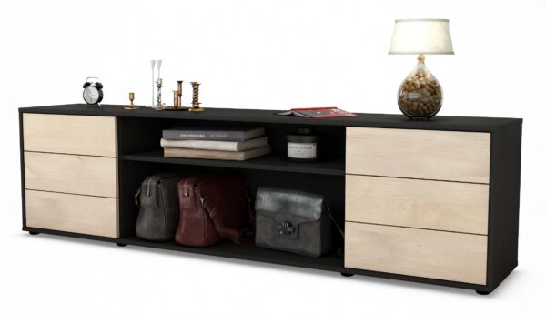 Lowboard Belinda, Zeder (180x49x35cm)