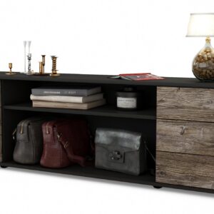 Lowboard Belinda, Treibholz (180x49x35cm)