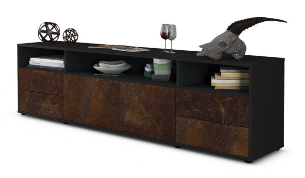 Lowboard Bella, Rost (180x49x35cm)