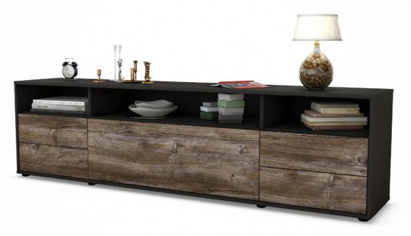 Lowboard Bella, Treibholz (180x49x35cm)