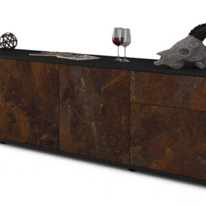 Lowboard Benedetta, Rost (180x49x35cm)
