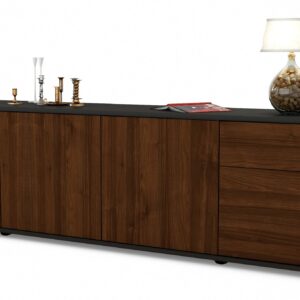 Lowboard Benedetta, Walnuss (180x49x35cm)