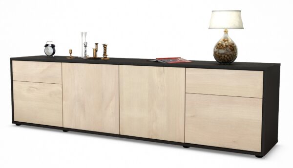 Lowboard Benedetta, Zeder (180x49x35cm)
