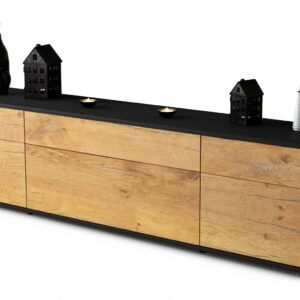 Lowboard Beppa, Eiche (180x49x35cm)