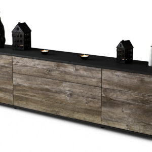 Lowboard Beppa, Treibholz (180x49x35cm)