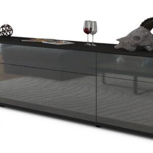 Lowboard Beppa, Grau (180x49x35cm)