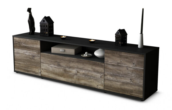 Lowboard Bernadetta, Treibholz (180x49x35cm)