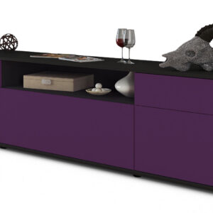 Lowboard Bernadetta, Lila (180x49x35cm)