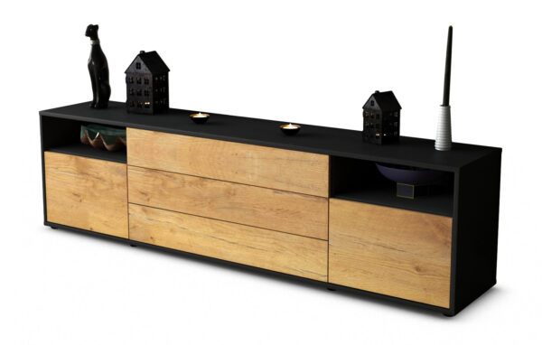 Lowboard Bettina, Eiche (180x49x35cm)