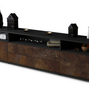 Lowboard Biancaneve, Rost (180x49x35cm)