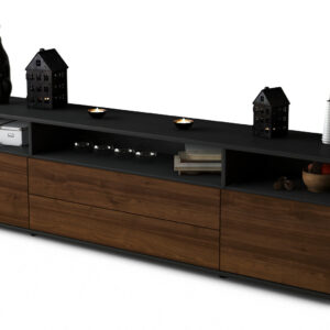 Lowboard Biancaneve, Walnuss (180x49x35cm)