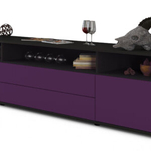 Lowboard Biancaneve, Lila (180x49x35cm)