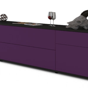 Lowboard Bibiane, Lila (180x49x35cm)
