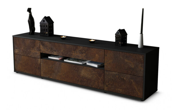 Lowboard Bjonda, Rost (180x49x35cm)