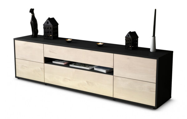 Lowboard Bjonda, Zeder (180x49x35cm)