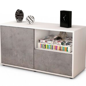 Lowboard Adriana, Beton (92x49x35cm)
