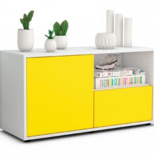 Lowboard Adriana, Gelb (92x49x35cm)