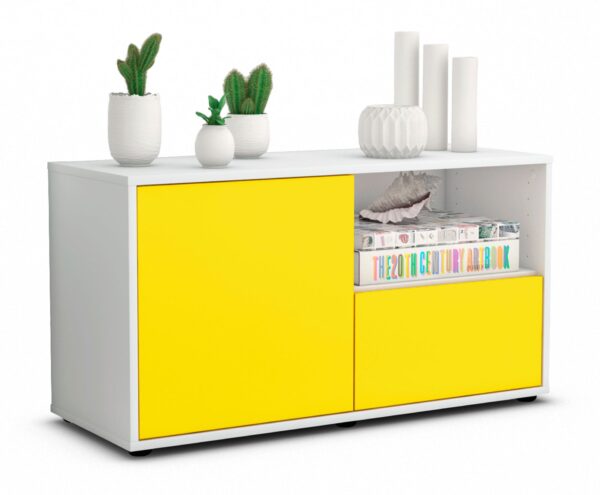 Lowboard Adriana, Gelb (92x49x35cm)