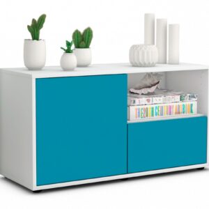 Lowboard Adriana, Türkis (92x49x35cm)