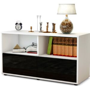 Lowboard Aeon, Schwarz (92x49x35cm)