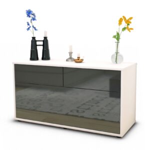 Lowboard Agnese, Grau (92x49x35cm)