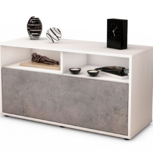Lowboard Agostina, Beton (92x49x35cm)