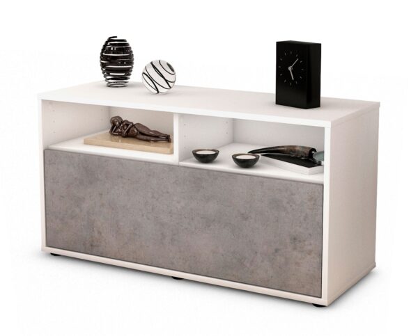 Lowboard Agostina, Beton (92x49x35cm)