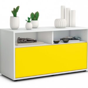 Lowboard Agostina, Gelb (92x49x35cm)
