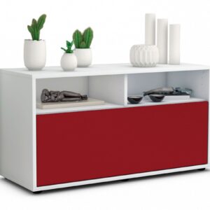 Lowboard Agostina, Bordeaux (92x49x35cm)