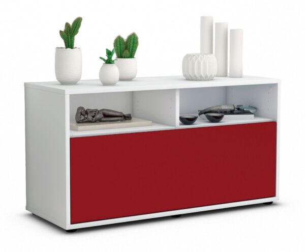 Lowboard Agostina, Bordeaux (92x49x35cm)