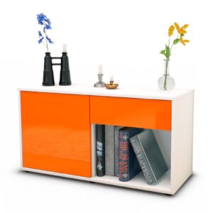 Lowboard Alberina, Orange (92x49x35cm)