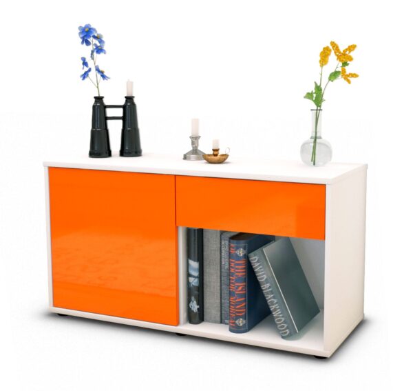 Lowboard Alberina, Orange (92x49x35cm)