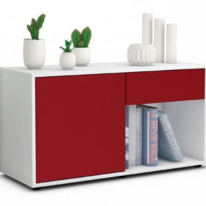 Lowboard Alberina, Bordeaux (92x49x35cm)