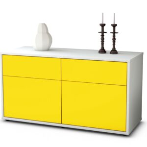 Lowboard Alena, Gelb (92x49x35cm)