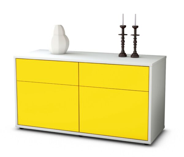Lowboard Alena, Gelb (92x49x35cm)