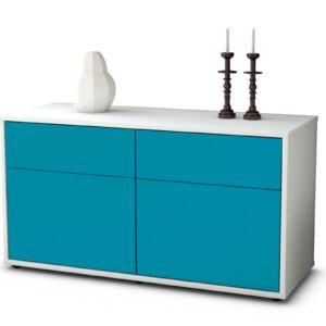 Lowboard Alena, Türkis (92x49x35cm)