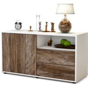 Lowboard Alessia, Treibholz (92x49x35cm)