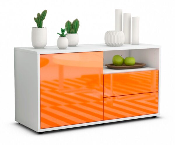Lowboard Alessia, Orange (92x49x35cm)