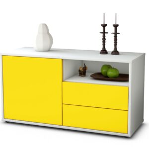 Lowboard Alessia, Gelb (92x49x35cm)