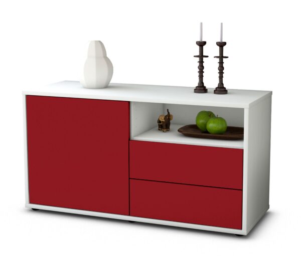 Lowboard Alessia, Bordeaux (92x49x35cm)