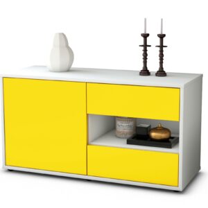 Lowboard Aleyna, Gelb (92x49x35cm)