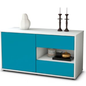 Lowboard Aleyna, Türkis (92x49x35cm)