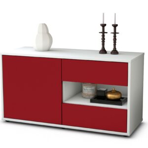Lowboard Aleyna, Bordeaux (92x49x35cm)