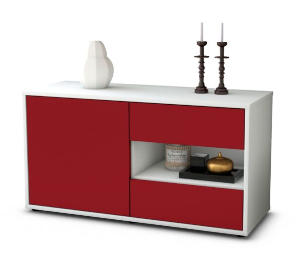 Lowboard Aleyna, Bordeaux (92x49x35cm)