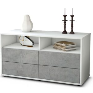 Lowboard Alia, Beton (92x49x35cm)