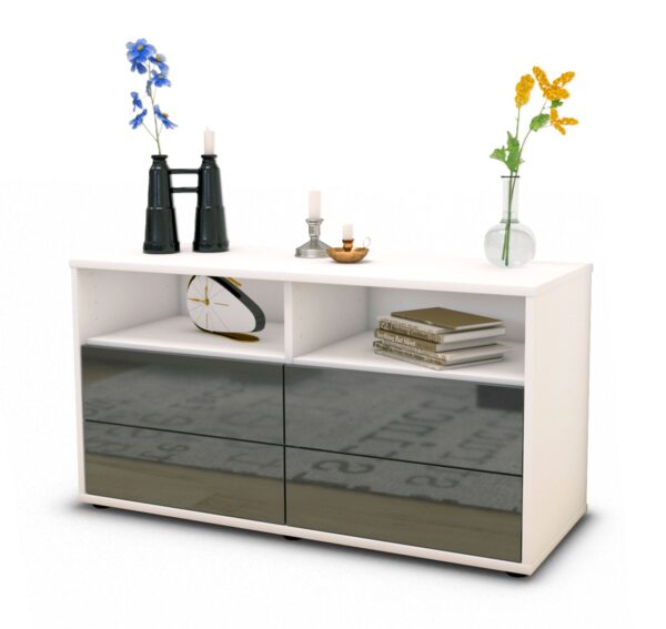 Lowboard Alia, Grau (92x49x35cm)