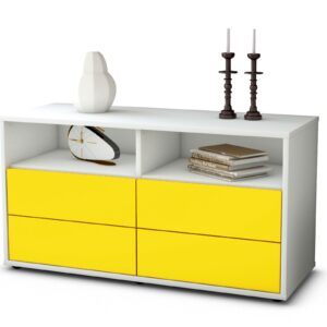 Lowboard Alia, Gelb (92x49x35cm)